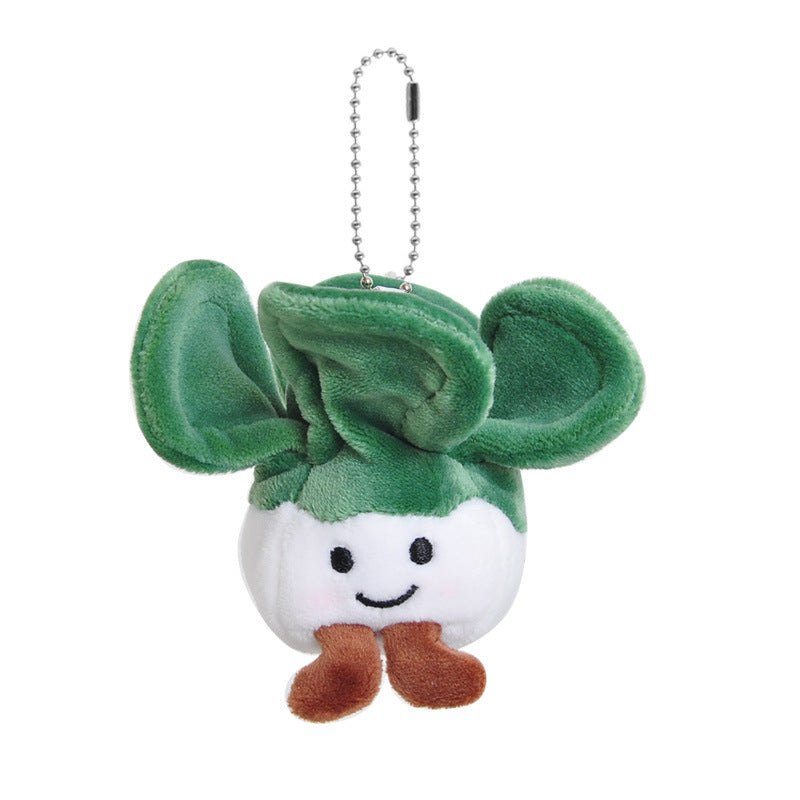 Wholesale Cute Vegetable Plush Keychain